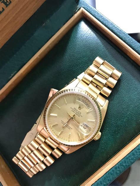 16 year old buys rolex for his dad|Dad got this Rolex brand new and handed it down for my 16th.